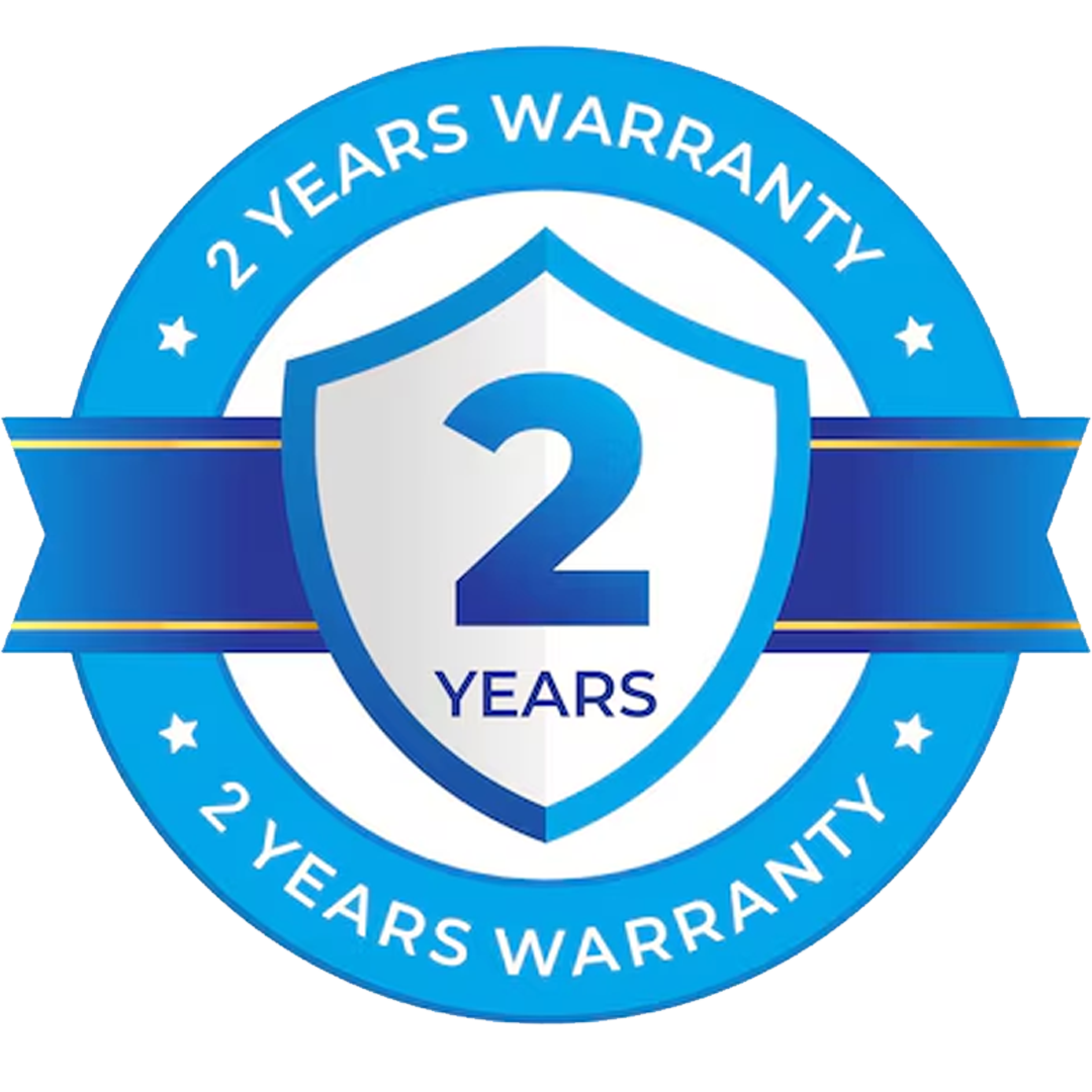 2 Years Warranty
